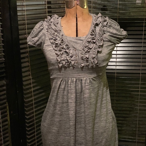 Girls dress gray size 10 - Picture 1 of 5